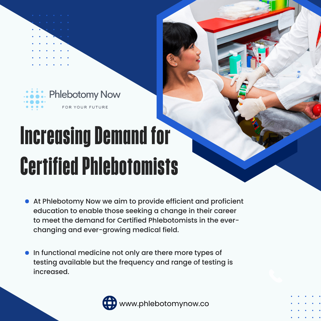 Increasing Demand for Certified Phlebotomists