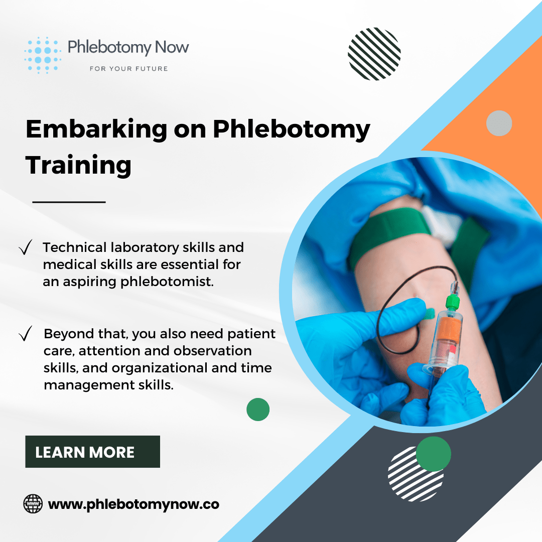 Embarking on Phlebotomy Training