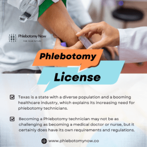 Phlebotomy License in Dallas, Waco, Pearsall, San Antonio, TX