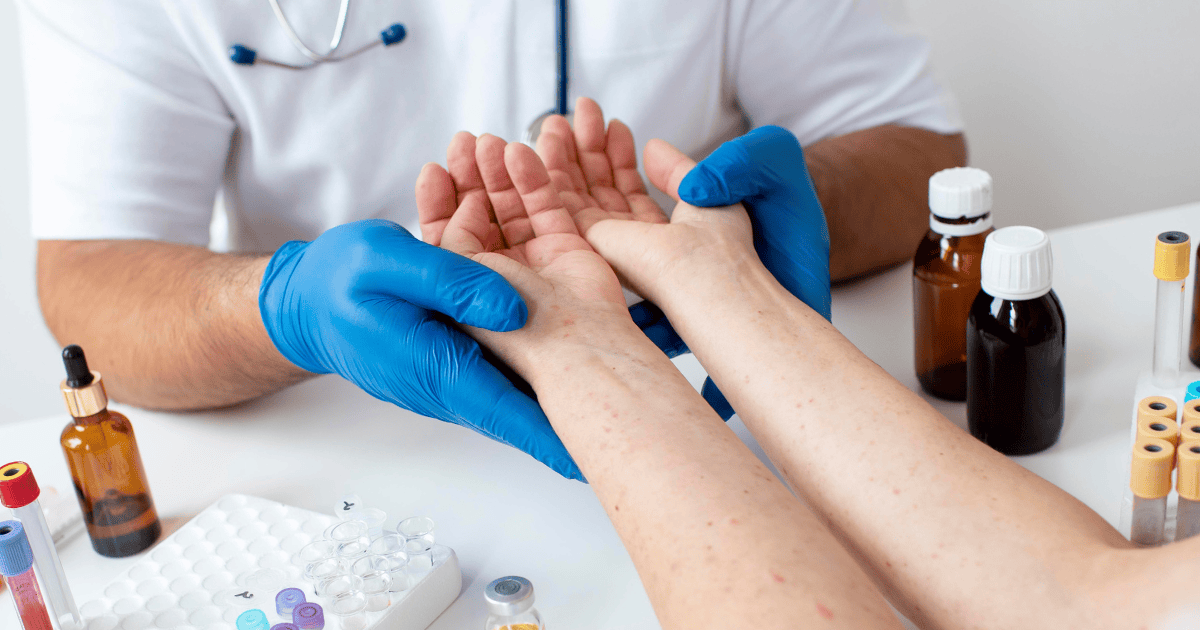 Where on the Hand Are Preferred Patient Sticks?